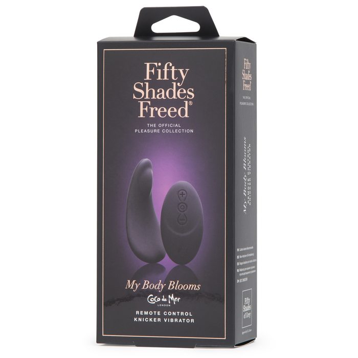 Fifty Shades Freed My Body Blooms Vibrating Panty O/S